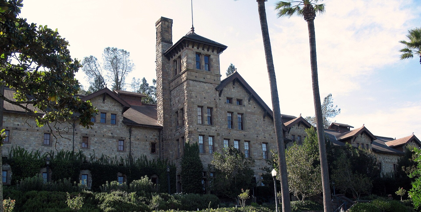 Greystone Cellars on Main Street in St. Helena